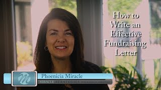 How to Write an Effective Fundraising Letter [upl. by Osana787]