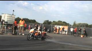 Drachten 2012 drag race 3 Finals Supertwin Topgas [upl. by Ettelohcin358]