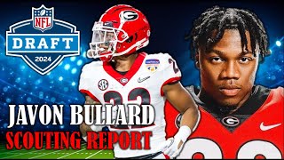 Javon Bullard Draft Profile I 2024 NFL Draft Scouting Report amp Analysis [upl. by Akenat167]