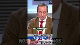 Carlos Cuesta defiende la elección de Donald Trump como presidente de Estados Unidos noticias [upl. by Laural]