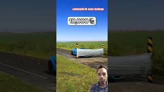 Lamborghini challenge cello tapeMr beats vs Lamborghini 🎯challenge mrbest specialchallenge [upl. by Enrahs]