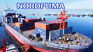 MV NORDPUMA DOCKING MANILA SOUTH HARBOR [upl. by Odilia]