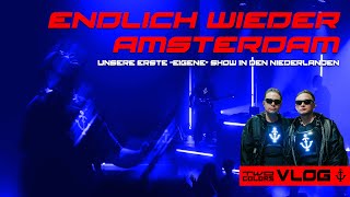 So lief UNSER ERSTES EIGENES KONZERT in Amsterdam 😱😱  twocolors VLOG [upl. by Alludba]