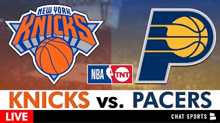 Knicks vs Pacers Live Streaming Scoreboard PlayByPlay Highlights amp Stats  NBA Playoffs Game 1 [upl. by Eenert]