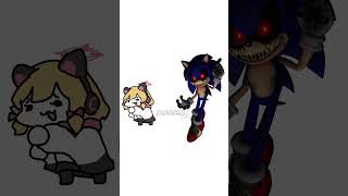 OMG Its SonicEXE phonk shorts sonic [upl. by Llevra]