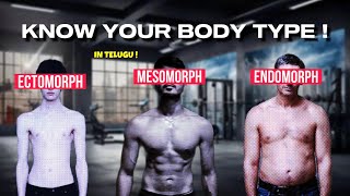 What is your body type  somatotypes explained in telugu kushlifts telugu tfc [upl. by Yadahs652]