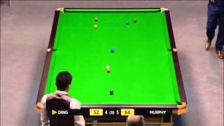 Snooker 2014 MastersDing V Murphy 2 [upl. by Ettenrahs]