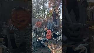 Best Halloween decorations ever Hicksville New York bhoot [upl. by Parry]