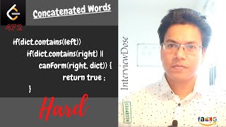 Leetcode 472 Concatenated Words Solution Explained [upl. by Yug]