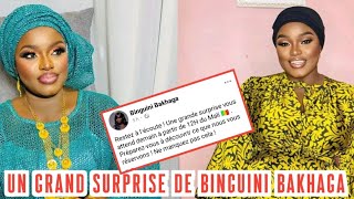 INCROYABLE NU GRAND SURPRISE DE BINGUINI BAKHAGA ET ATE GRIN GRIN FANS [upl. by Cirederf]