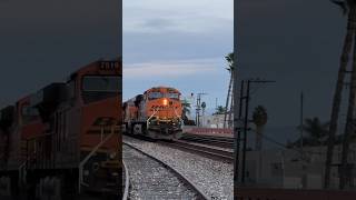 BNSF intermodal cursing through Fullerton [upl. by Bernat]