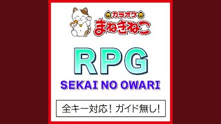 RPG 4KEY（カラオケ） Originally Performed By SEKAI NO OWARI [upl. by Uolymme]