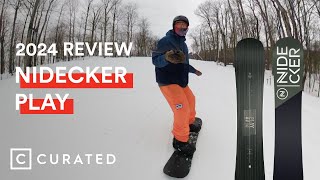 2024 Nidecker Play Snowboard Review  Curated [upl. by Jerold]