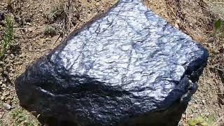 Magnetite Ventifacts at Old Stanton Quarry rockhounding ventifact magnetite [upl. by Ellemrac]