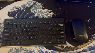 Arteck Bluetooth Keyboard and Mouse Combo Quick Review [upl. by Godric381]