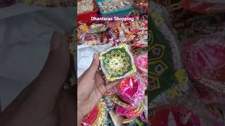 Dhanteras Shopping minivlog ytshorts shortvideo dhanterasday dailyvlog [upl. by Benkley792]