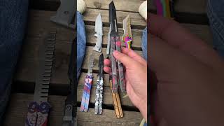 Valorant Recon Balisong IRL [upl. by Jed]