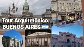 TOUR ARQUITETÔNICO em Buenos Aires 🇦🇷 2024 [upl. by Elleirbag561]