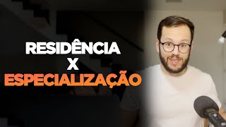 Residência médica ou especialização pós graduação [upl. by Noeled594]