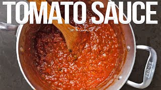 Best Everyday Tomato Sauce Recipe  SAM THE COOKING GUY [upl. by Imij]