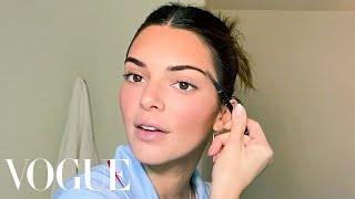 Kendall Jenners Acne Journey GoTo Makeup and Best Family Advice  Beauty Secrets  Vogue [upl. by Roch431]