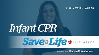 Infant CPR 2018  LiveWithLauren [upl. by Thurstan]