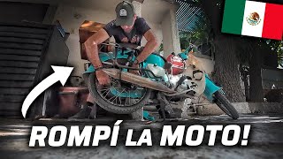 TODO IBA BIEN HASTA QUE COMETÍ ESTE GRAVE ERROR👀😔 ROMPÍ LA MOTO  BAJA CALIFORNIA🇲🇽 [upl. by Edrock]