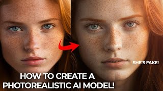 How To Create Realistic AI Models MIDJOURNEY  KREAAI  PHOTOSHOP [upl. by Pearl]