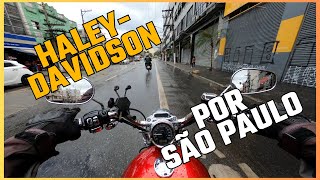 Andando de Harley por São Paulo  Zona Leste [upl. by Ical4]