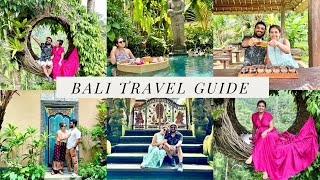 BALI TRAVEL GUIDE 2024  Week long trip to Bali including lodging food amp activities bali travel [upl. by Rednasxela586]