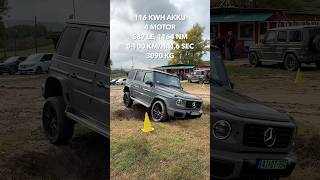 Mercedes G 580 fail mercedesgwagon mercedes gwagon elektromosauto fail tires gumi offroad [upl. by Lezah]