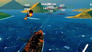 BATTLE OF WARSHIP🏴‍☠️🏴‍☠️  HMS Rodney🔥  Battle Against USS Fletcher And IJN Fuso  Victory [upl. by Mallin]