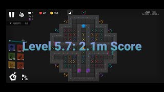 Infinitode 2 182 level 57 21m score [upl. by Osana819]