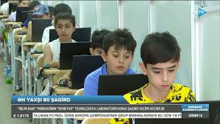 “Deneyap” texnologiya laboratoriyasına şagird seçimi imtahanı keçirilib AzTV 29062024 [upl. by Sarajane]