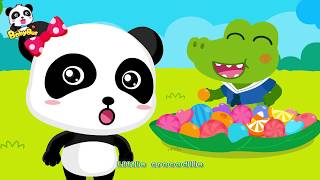 Baby Crocodile Ate up all Candies  Candy Song  Nursery Rhymes  Kids Songs  Kids Cartoon BabyBus [upl. by Atilahs]