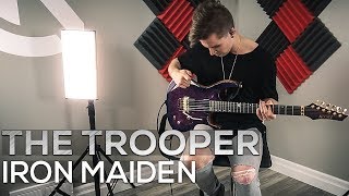 Iron Maiden  The Trooper  Cole Rolland Guitar Cover [upl. by Imas]