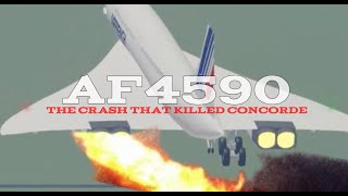 The Crash that killed Concorde  A PTFS Film [upl. by Lemmy]