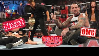 quotDrafts is Worstquot Cm punk × Drew McIntyre 🔥 Zayn Vs gable 🤯 WWE Raw highlights ☝️ [upl. by Kal]