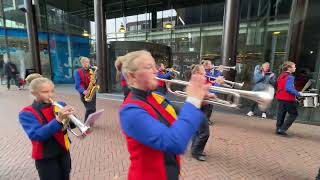 Jeugdkorps Crescendo in Leeuwarden  Proud Events Parade [upl. by Llehsyt]