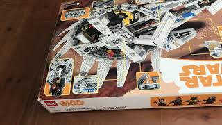 LEGO 75212 Kessel Run Millennium Falcon unboxing [upl. by Meng706]