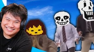 Reacting to Real Life Undertale Memes [upl. by Ellak]