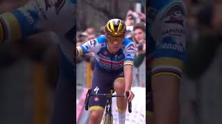 An emotional moment for Evenepoel What a 2024 for the Double Olympic champion Chapeau Remco 👏 [upl. by Mandych182]