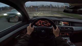 BMW F10 530D LCI XDrive 2014 190kW  4K POV Drive [upl. by Salokcin]