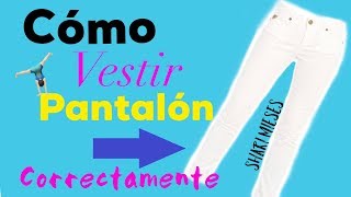 CÓMO VESTIR PANTALÓN BLANCO CORRECTAMENTE  TIPS PRÁCTICOS  Shari Mieses [upl. by Elwina834]