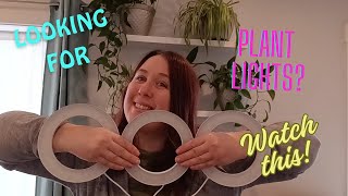 Grow Your Garden Indoors LORDEM Halo Plant Light Review [upl. by Nalniuq]