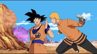 GOKU VS NARUTO E SASUKE I Fan Animation [upl. by Natale]