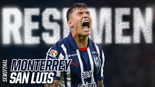 📹 Resumen Monterrey vs San Luis  Grítalo ¡ESTAMOS EN LA FINAL🤩 [upl. by Cho]