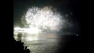 1231淡水漁人碼頭跨年煙火秀 Tamsui Fishermans Wharf fireworks show  安迪哥 [upl. by Kass]