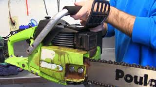 Poulan chainsaw 4000 3700 3400 series [upl. by Copeland]