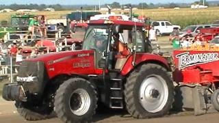 Case IH mx190 pulling StDamase 2011 part 2 [upl. by Vasta]